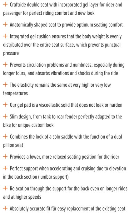 Sa sezut Șa Harley Davidson touring