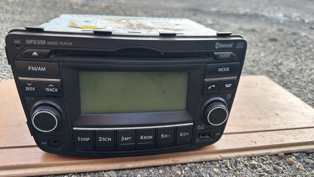 Оригинальный магнитофон хендай акцент 2015