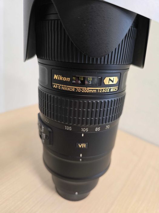 Obiectiv Nikon 70-200mm F2.8 AF-S (ECA27 b.48057)garantie 2 ani