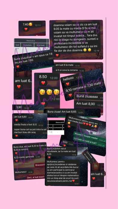 Meditatii Matematică | Prof. Meditator Matematică