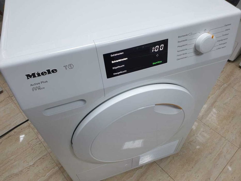 Miele T1 Active Plus Eco Сушилня с Термопомпа и Аларма Миеле 12м Гаранция