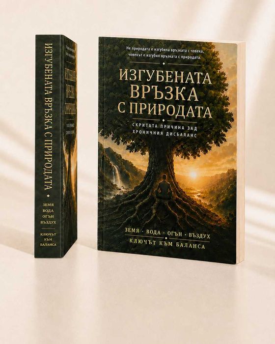 „Изгубената връзка с природата“  Книга за връзката между човека, начина ни на живот и природата