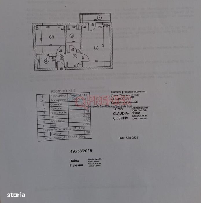 Strada  Lamotesti- apartament 2 camere