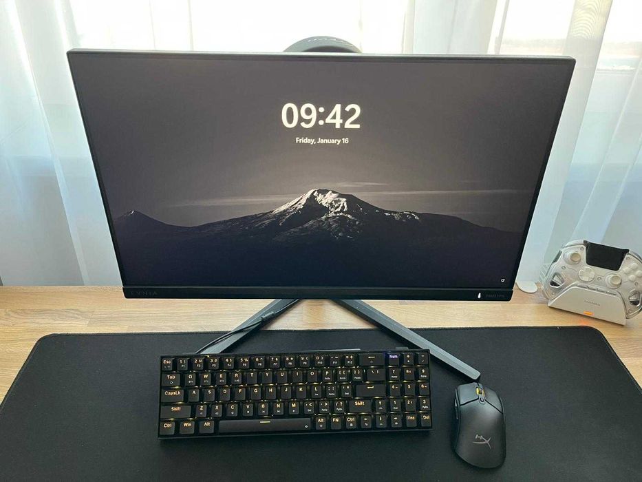 PC R7 5700x3D, RX 6700XT, 1 TB SSD, 650W PC + monitor + periferice