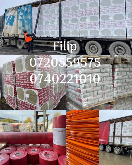 Vata bazaltica  Rockwool FrontRock Max plus - livrare la domiciliu