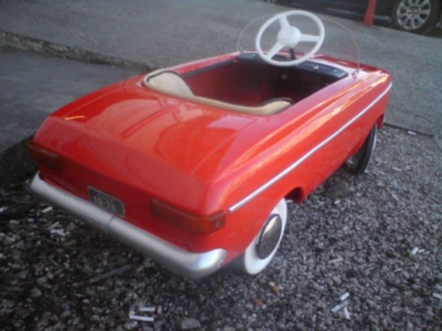 Детска количка Москвич с педали,  метална кола, не Радуга