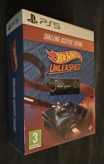 нови Hot Wheels Unleashed Challenge Edition, кола в кутията PS5/PS4