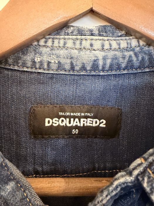 Дънкова риза DSQUARED2 размер 50
