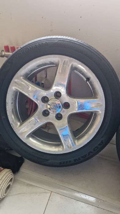 Диски Vertex R17 с шинами Yokohama