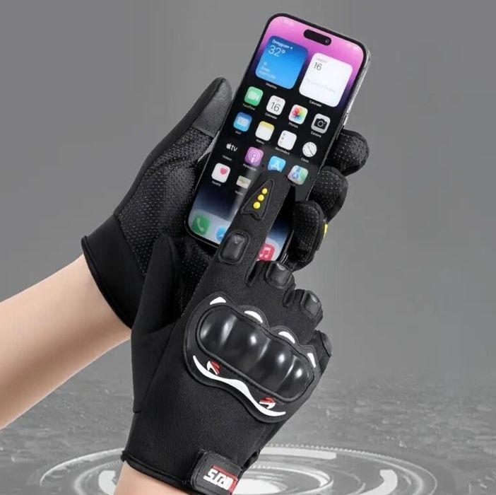 Mănuși moto cross enduro ATV cu protecții