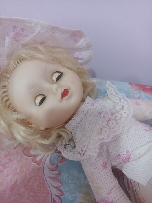 Советская кукла в хорошем состоянии