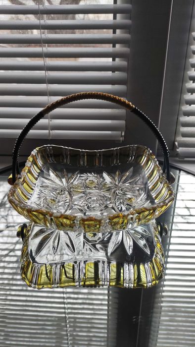 Купа/бонбониера от кристално стъкло