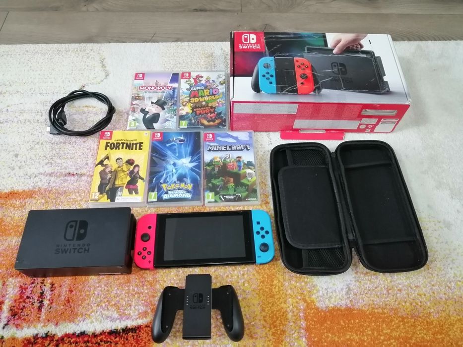 Nintendo switch +jocuri