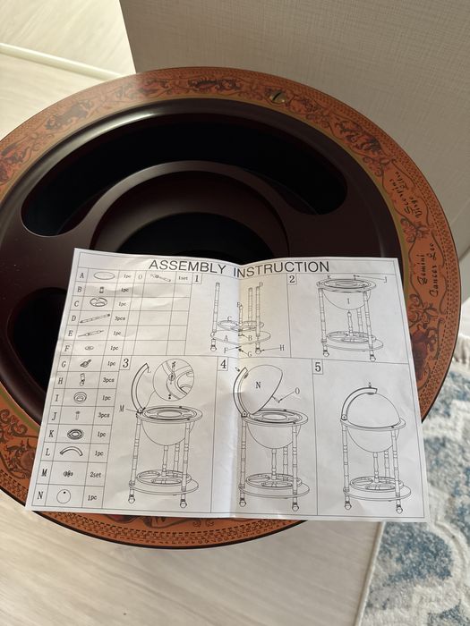 Бар для алкоголя деревянный новый 33 см