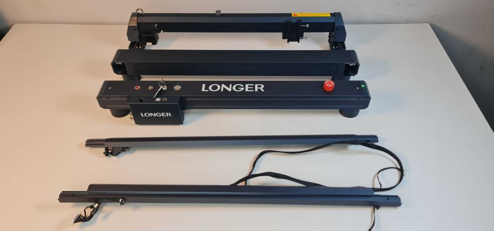 Лазерна машина за гравиране и рязане Longer B1 30W с Air Pump