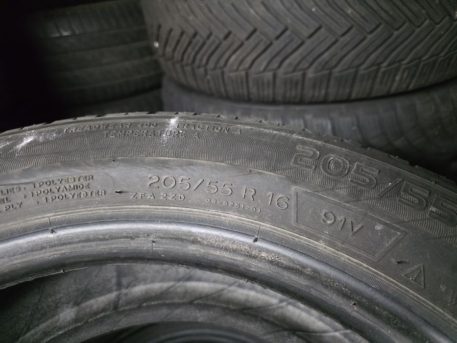 4бр Летни гуми 205 55 16 - Michelin