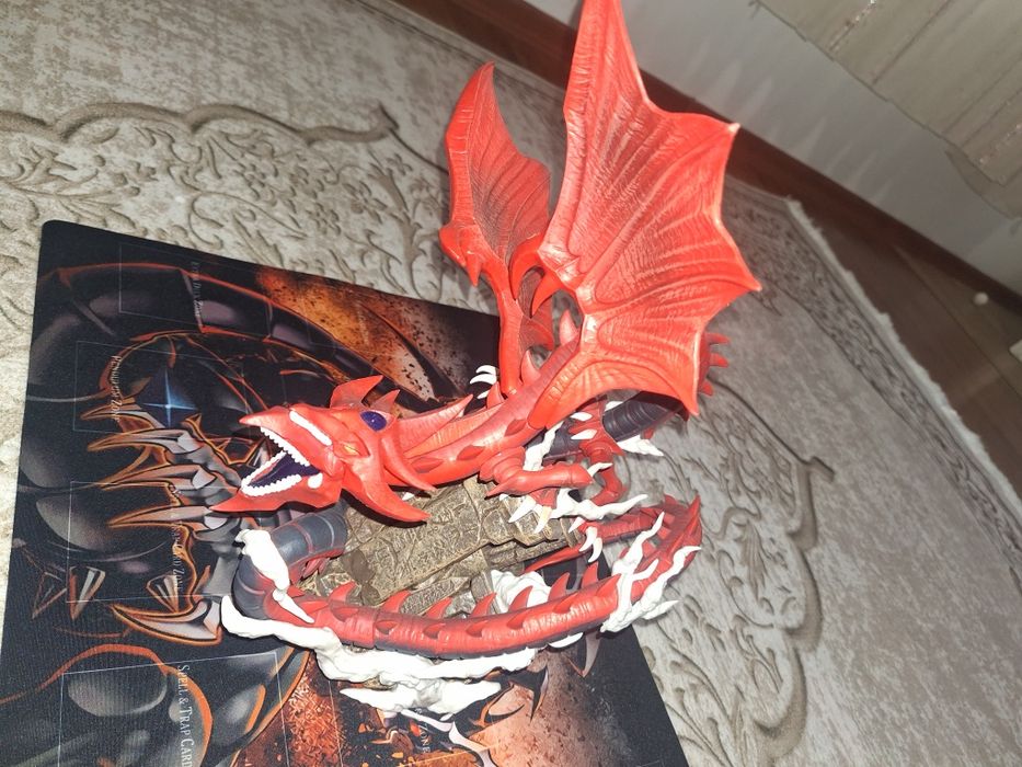 Yu Gi Oh Фигурка! Slifer the Sky Dragon &Speedroid Deck!