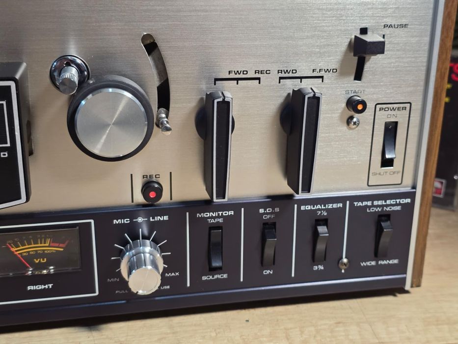 Magnetofon AKAI 4000DS, vintage hifi, 3 capete, de colectie