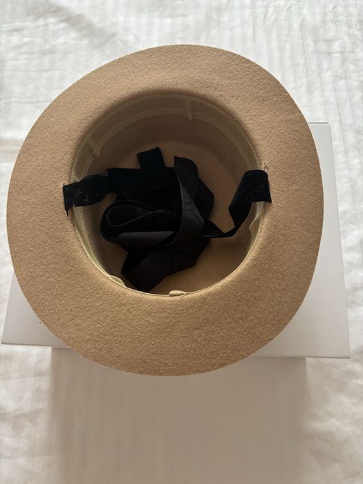Palarie fetru cu panglica marimea 54