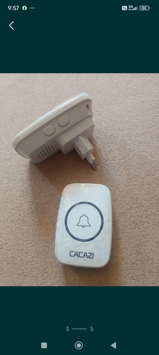 Vând sonerie cu telecomandă