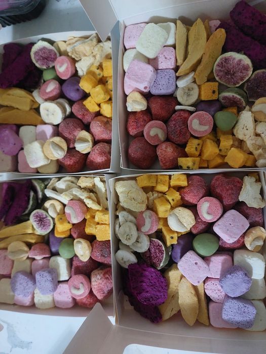 Сублированные фрукты