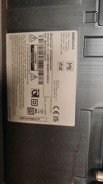 TV Samsung QE50Q60AAUXXH