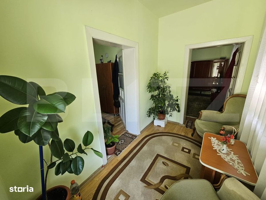 Casa renovata, 4.237mp teren intravilan, Dublu front stradal, Razboien