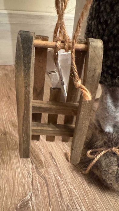 Винтидж Дядо Коледа с мигли:) Норвегия.