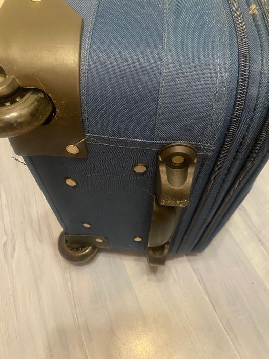 Куфар текстилен - син