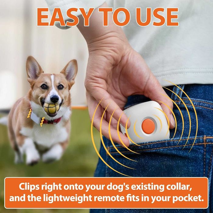 Устройство за обучение на кучета без шок с дистанционно, хуманно