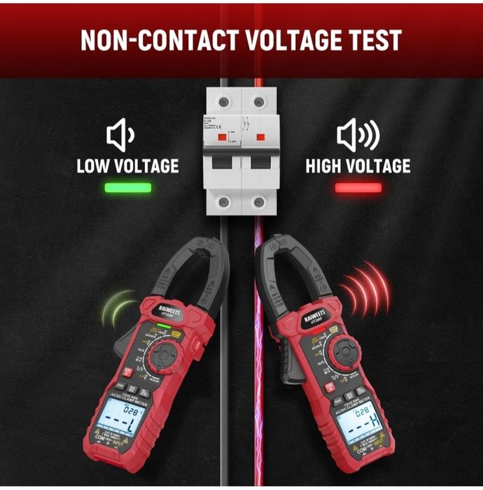Clampmetru multimetru Kaiweets HT208F digital  Clamp meter