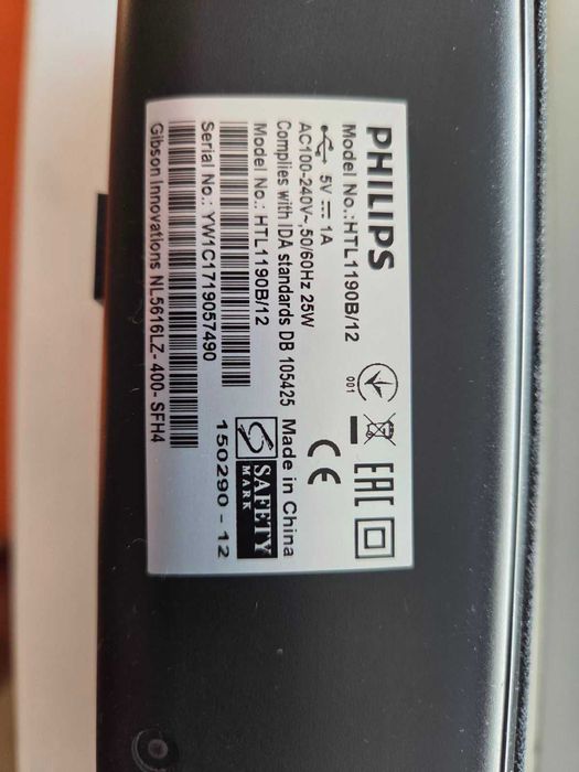 Soundbar Philips HTL1190B/12