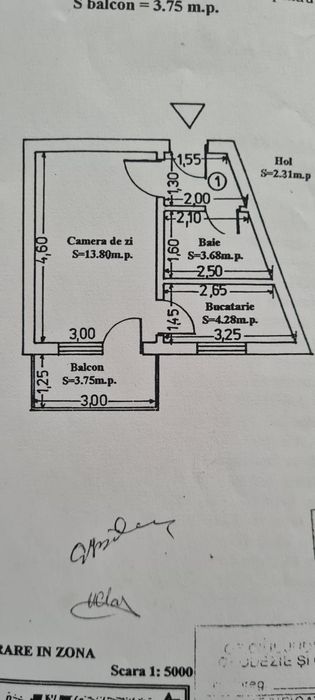 Garsoniere în Ostroveni și 1 Mai