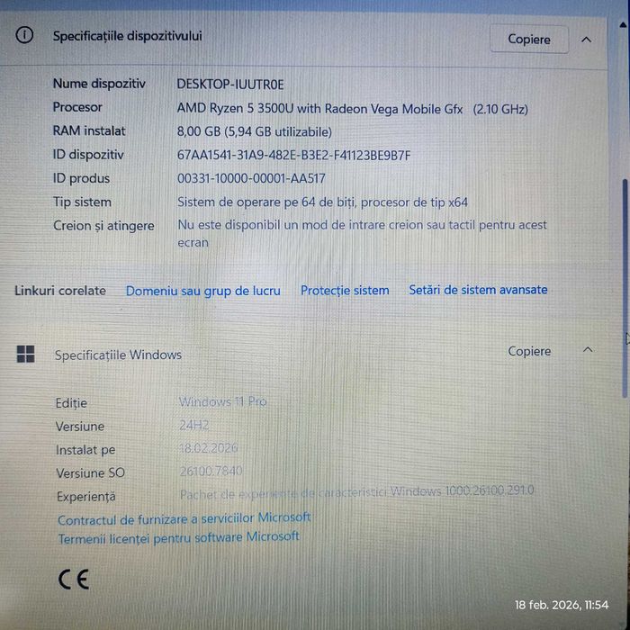 Vând laptop Acer aspire 3 pentru jocuri