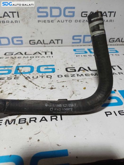 Furtun Conducta Antigel Racire Apa Audi A4 B7 2.0 Benzina 2004 - 2008 Cod 06B121056F [GB0059]