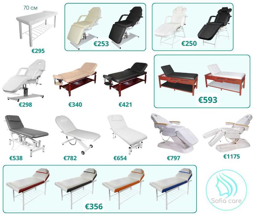 Измивна колона бюро за маникюр стол за педикюр Фризьорски стол кушетки