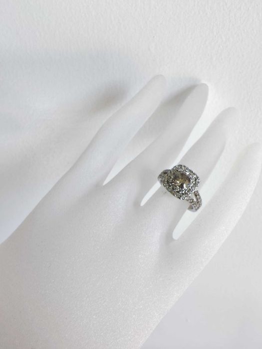 Inel aur 18k cu diamante 1,90ct
