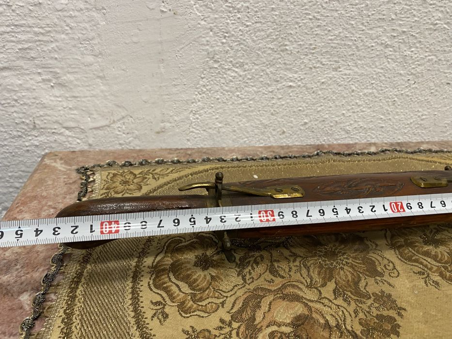 Нож и вилица за барбекю с кания от тик