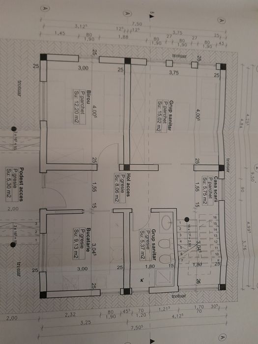 Casa 140 m3 zona statia de gaz
