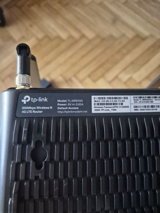 Modem router 4g cartela sim Tp-link