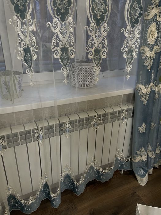 Продам тюль и шторы