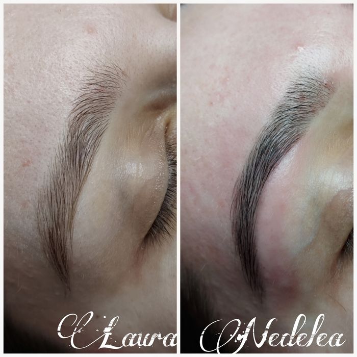 pensat ,stilizat ,vopsit sprancene