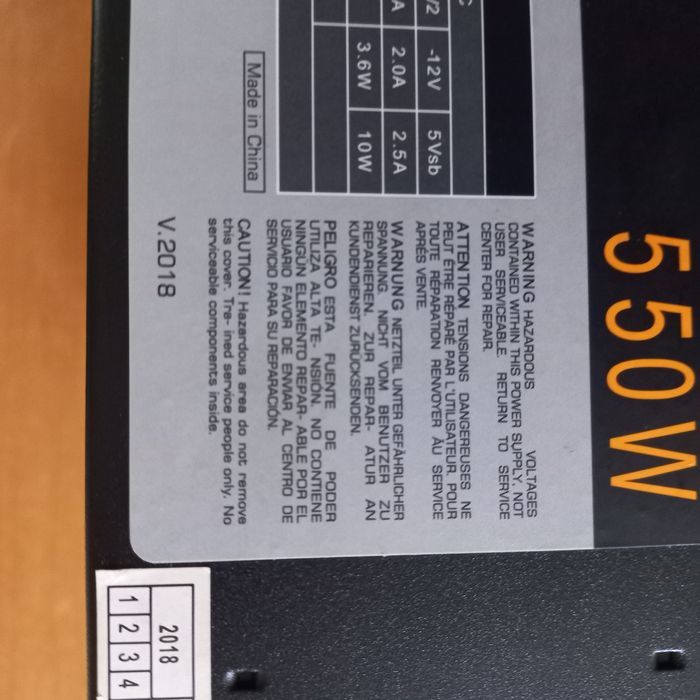 Продам ATX 550 Watt