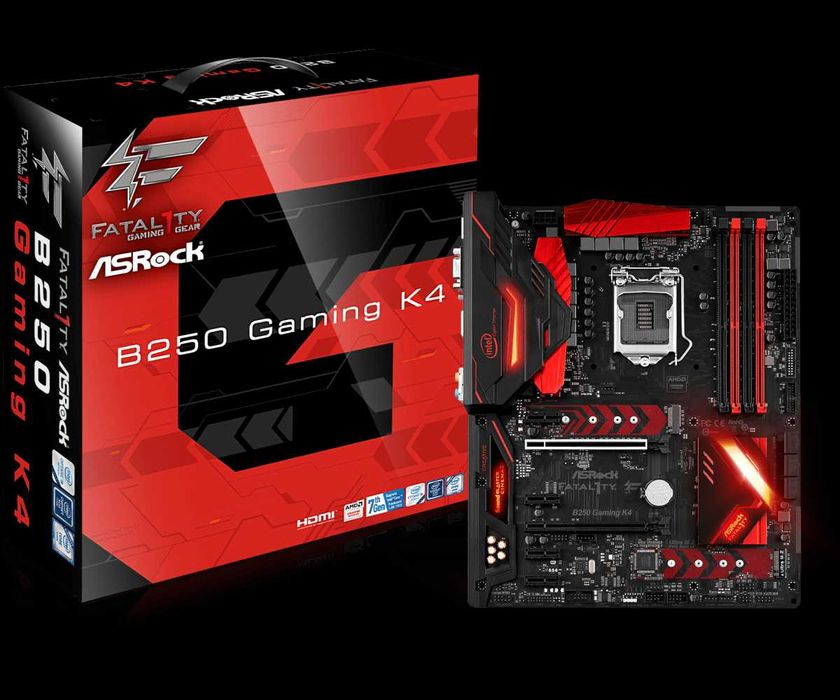 ВСИЧКО ЗА LGA 1151, компоненти + ASRock Fatal1ty B250 Gaming K4