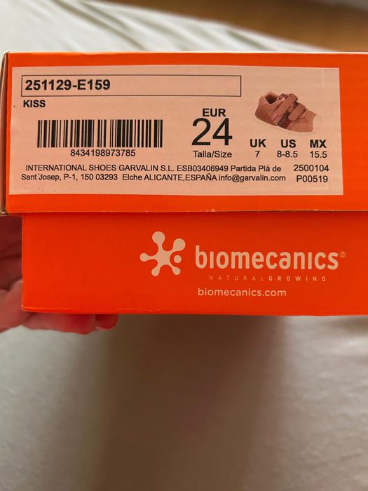 Обувки Biomecanics 24 номер