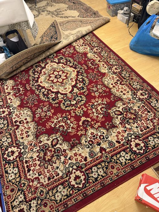 Шерстяной кофер и палас