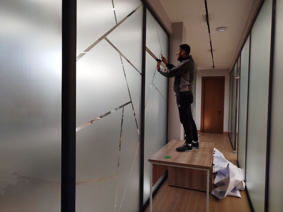 Акция! Матовая пленка туманка тонировка Оракал matoviy plyonka