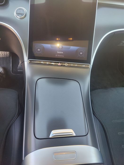 Mercedes w206  конзола + табло черно дърво