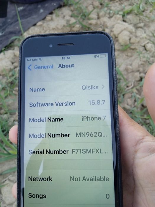 Iphone 7 kafolati bn 1yil