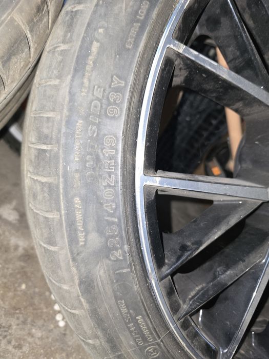 Jante cu Anvelope vara 225/40/ZR19